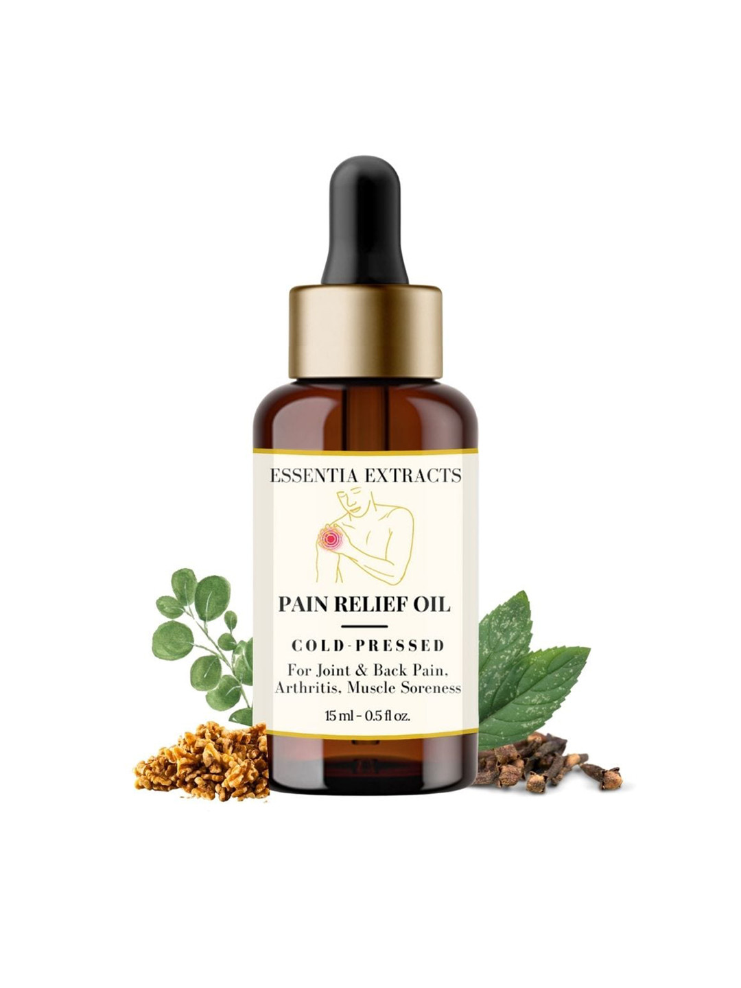 

ESSENTIA EXTRACTS Yellow Ayurvedic Pain Relief Body Oil 15ml