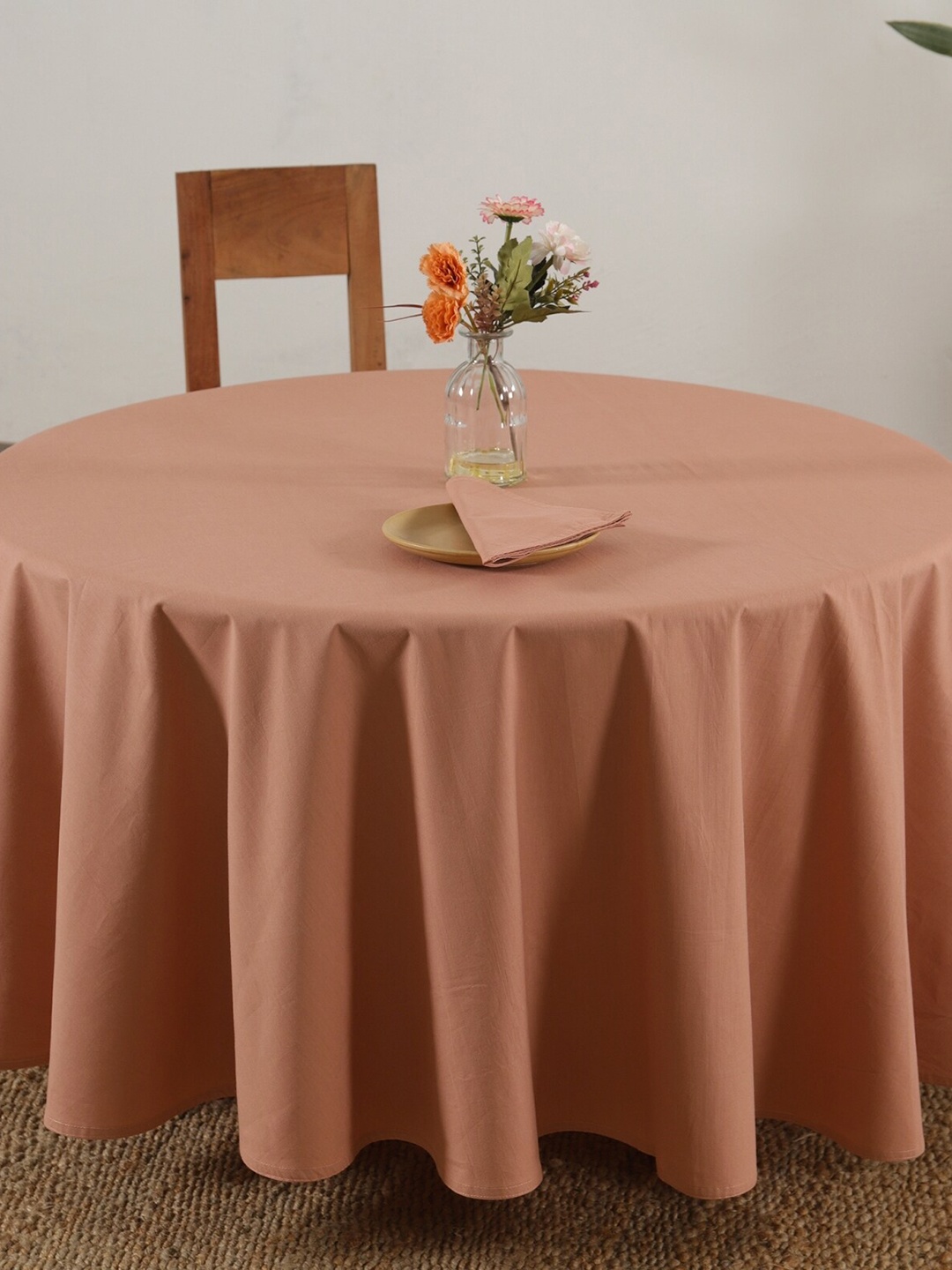 

HANDICRAFT PALACE Unisex Camel Brown Table Covers