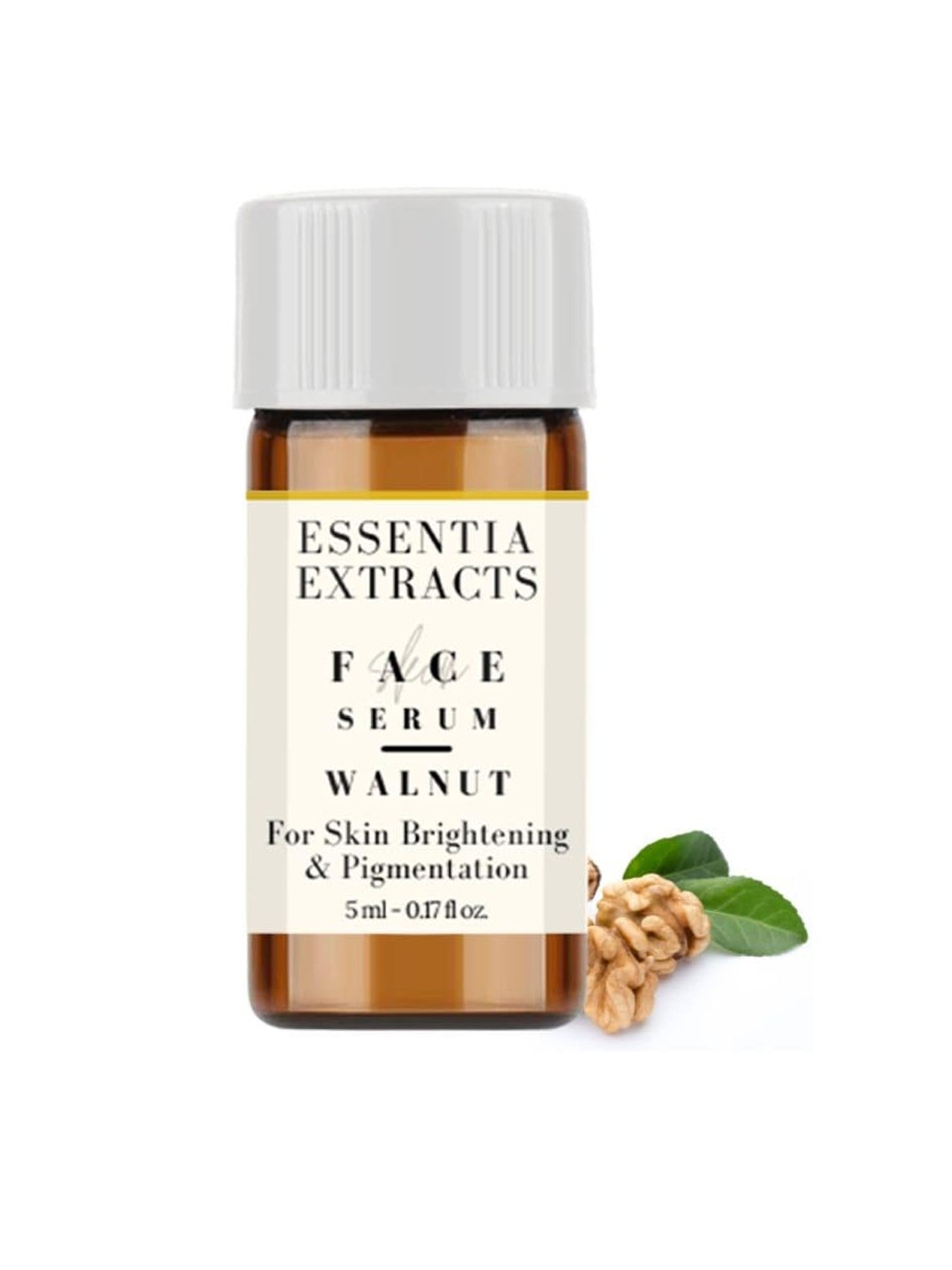 

ESSENTIA EXTRACTS Walnut Face Serum For Skin Brightening & Pigmentation - 5 ml, Brown