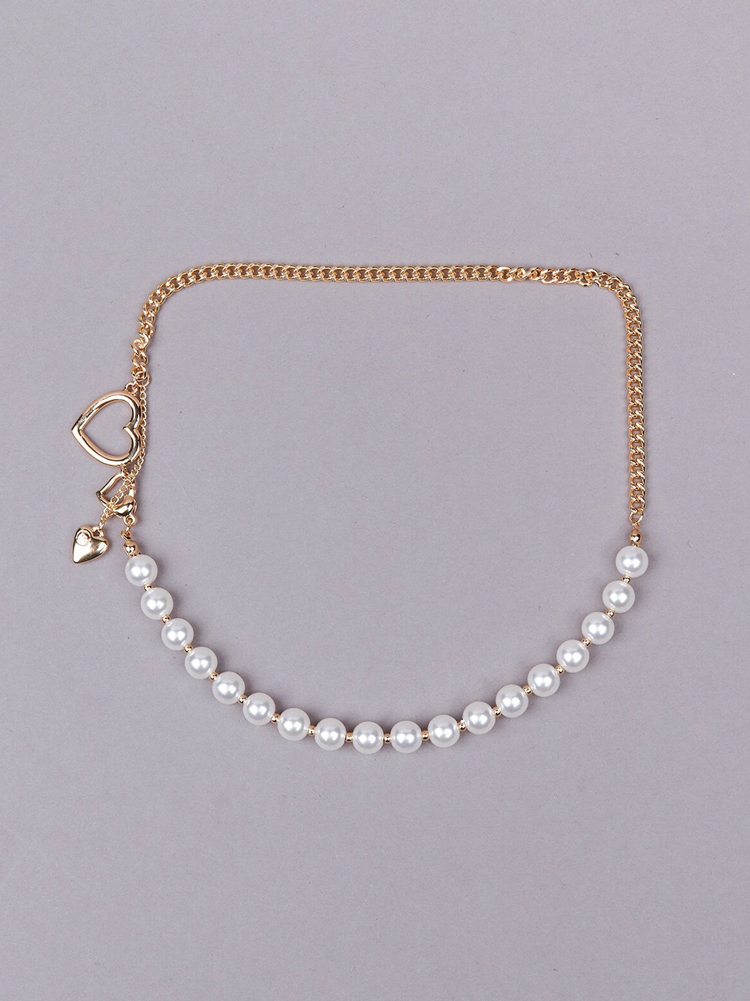 

ODETTE White & Gold-Toned Pearl Necklace