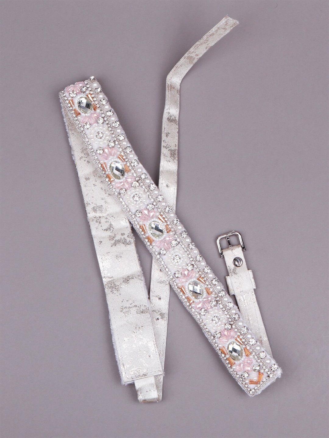 

ODETTE Women Brown Embellished Belt