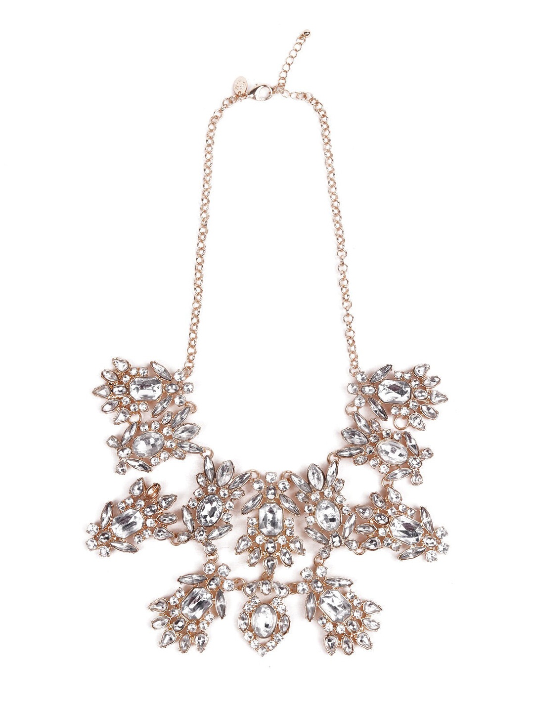 

ODETTE Women Gold-Toned & White Necklace