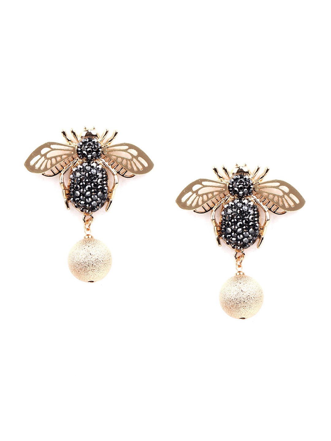 

ODETTE Multicoloured Contemporary Drop Earrings, Multi