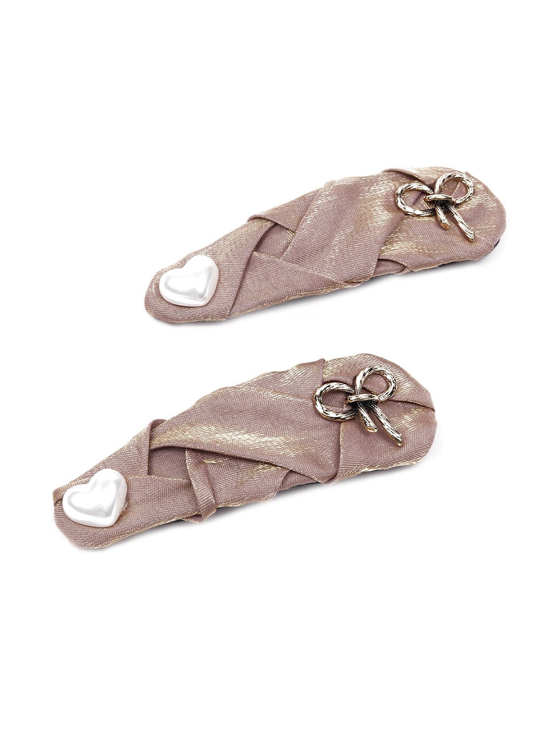 

ODETTE Women Beige Embellished Hairband