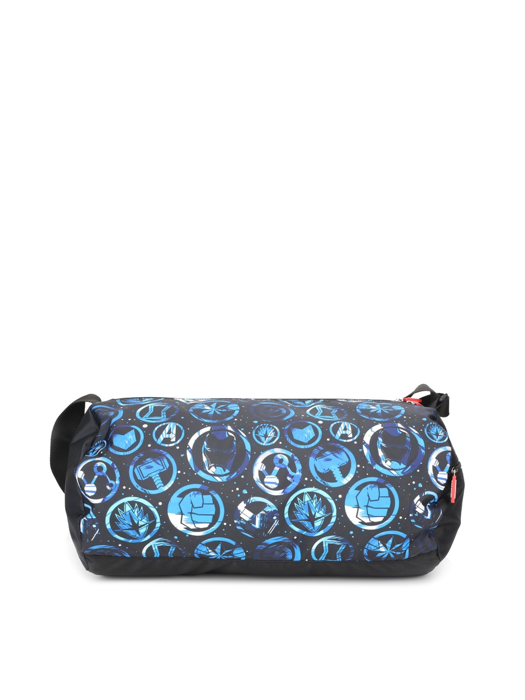 

Marvel Black & Blue Printed Large Duffel Bag