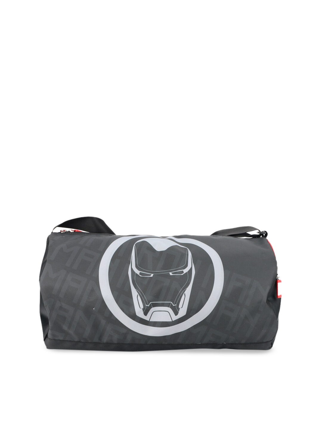 

Marvel Black & Grey Printed Large Duffel Bag