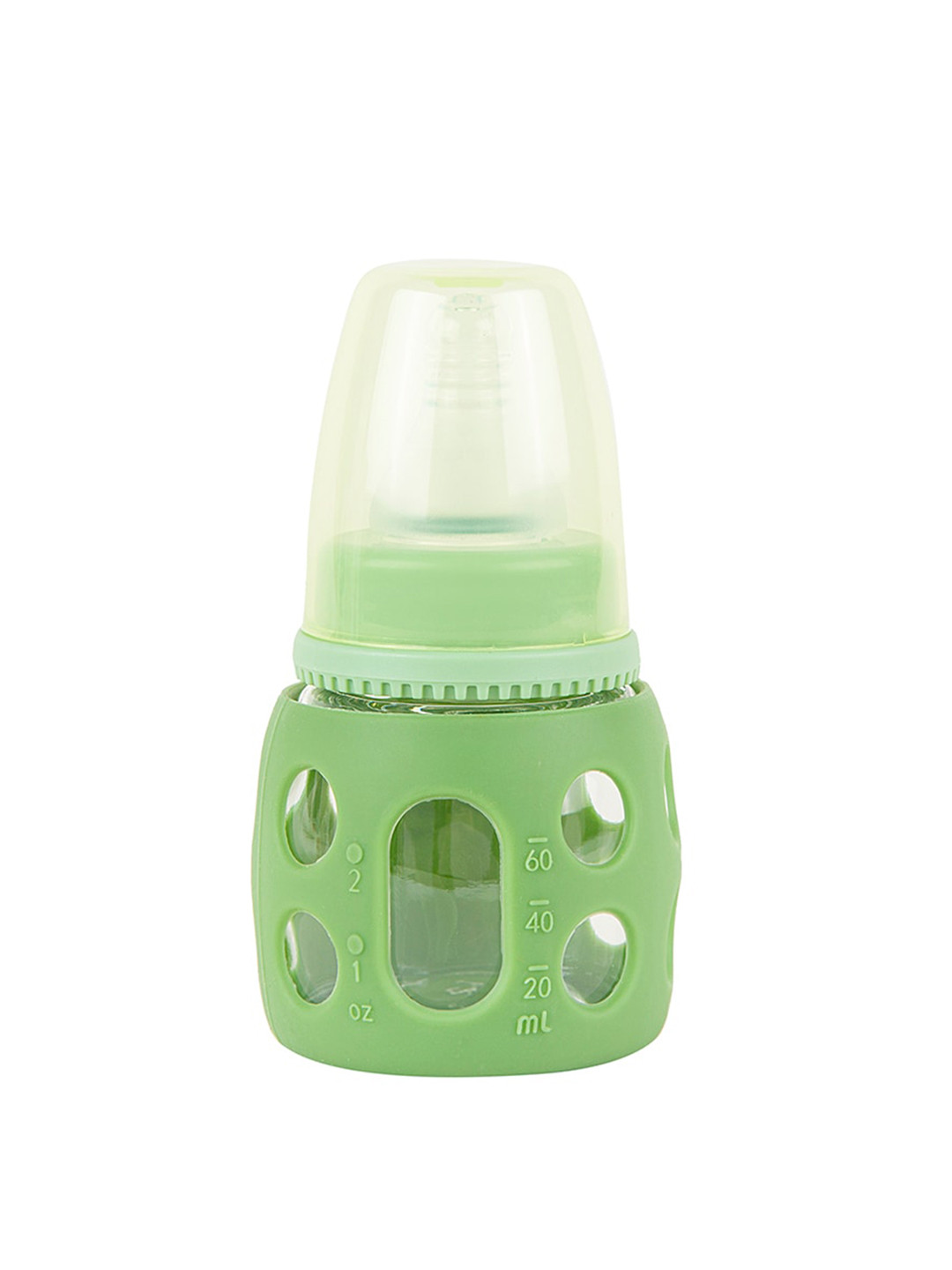 

Baby Moo Kids Green Good Grip Glass Feeding Bottle