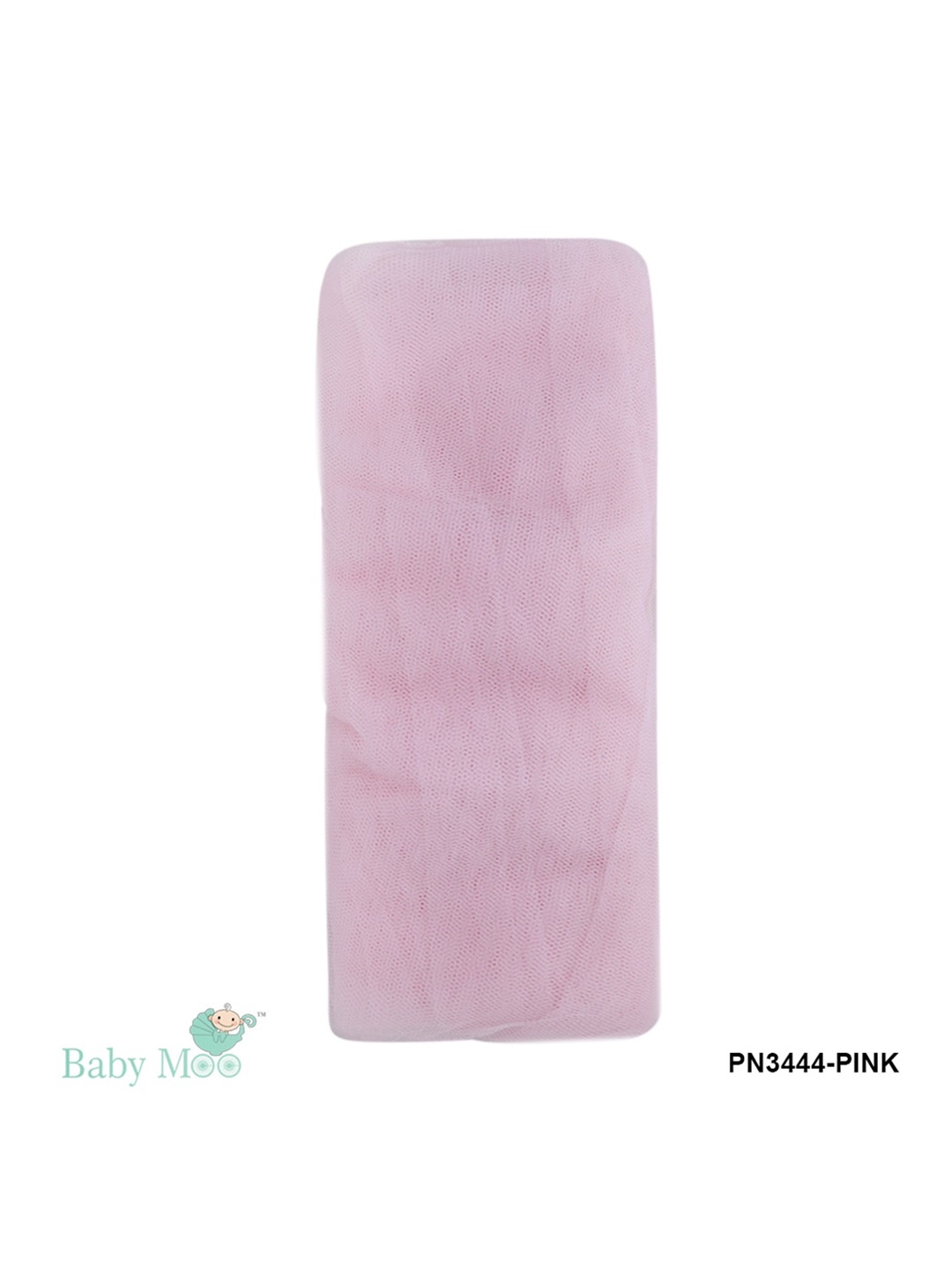 

Baby Moo Plain Pink Free Size Mosquito Net