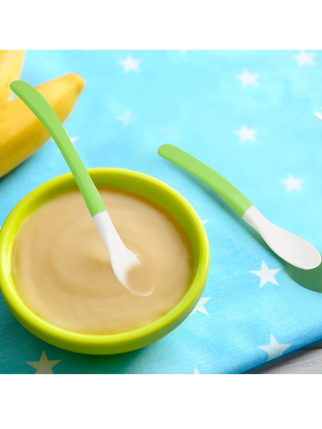 

Baby Moo Kids Green Set Of 2 Feeding Spoons