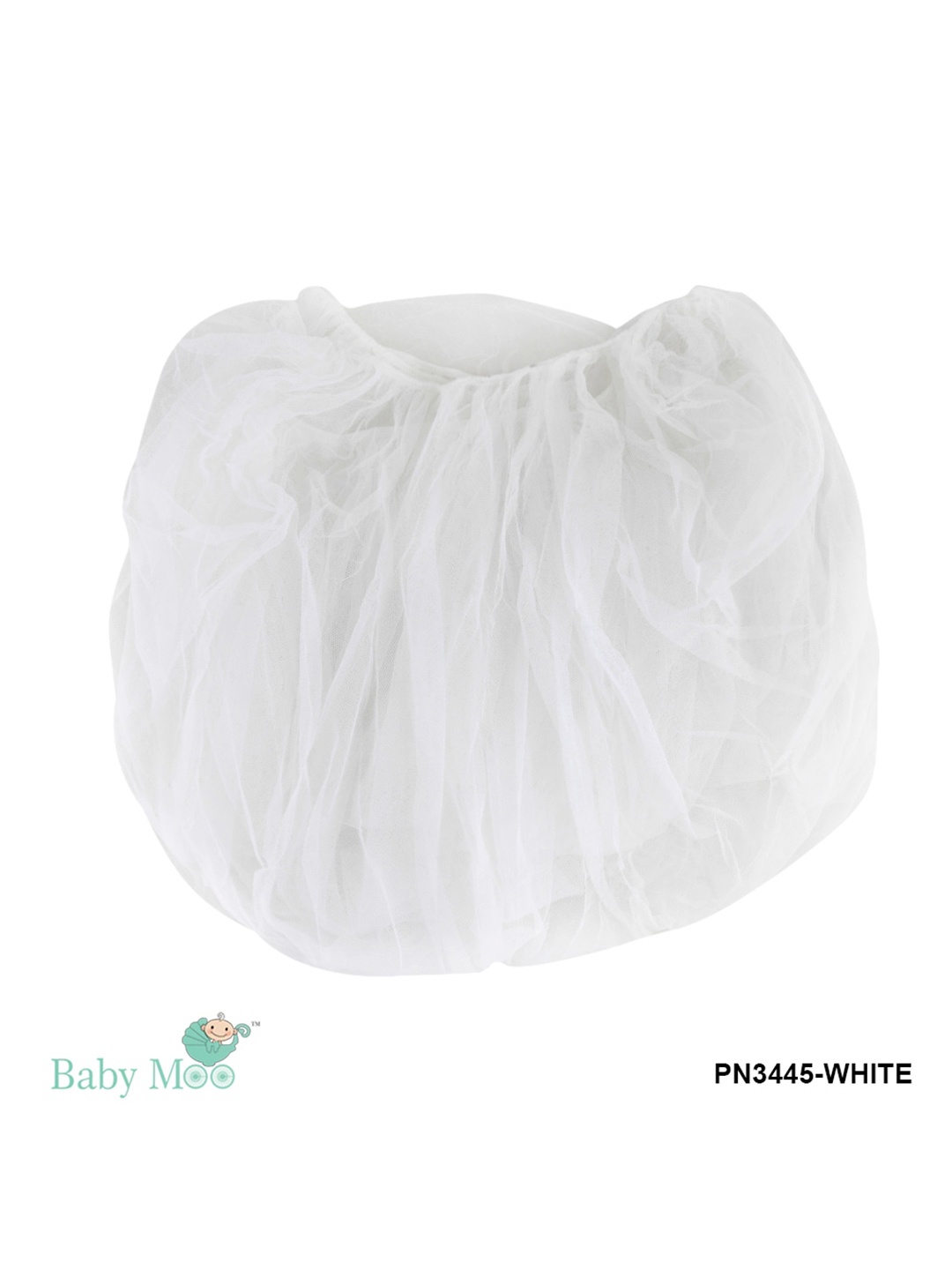 

Baby Moo Kids White Solid Free Size Mosquito Net