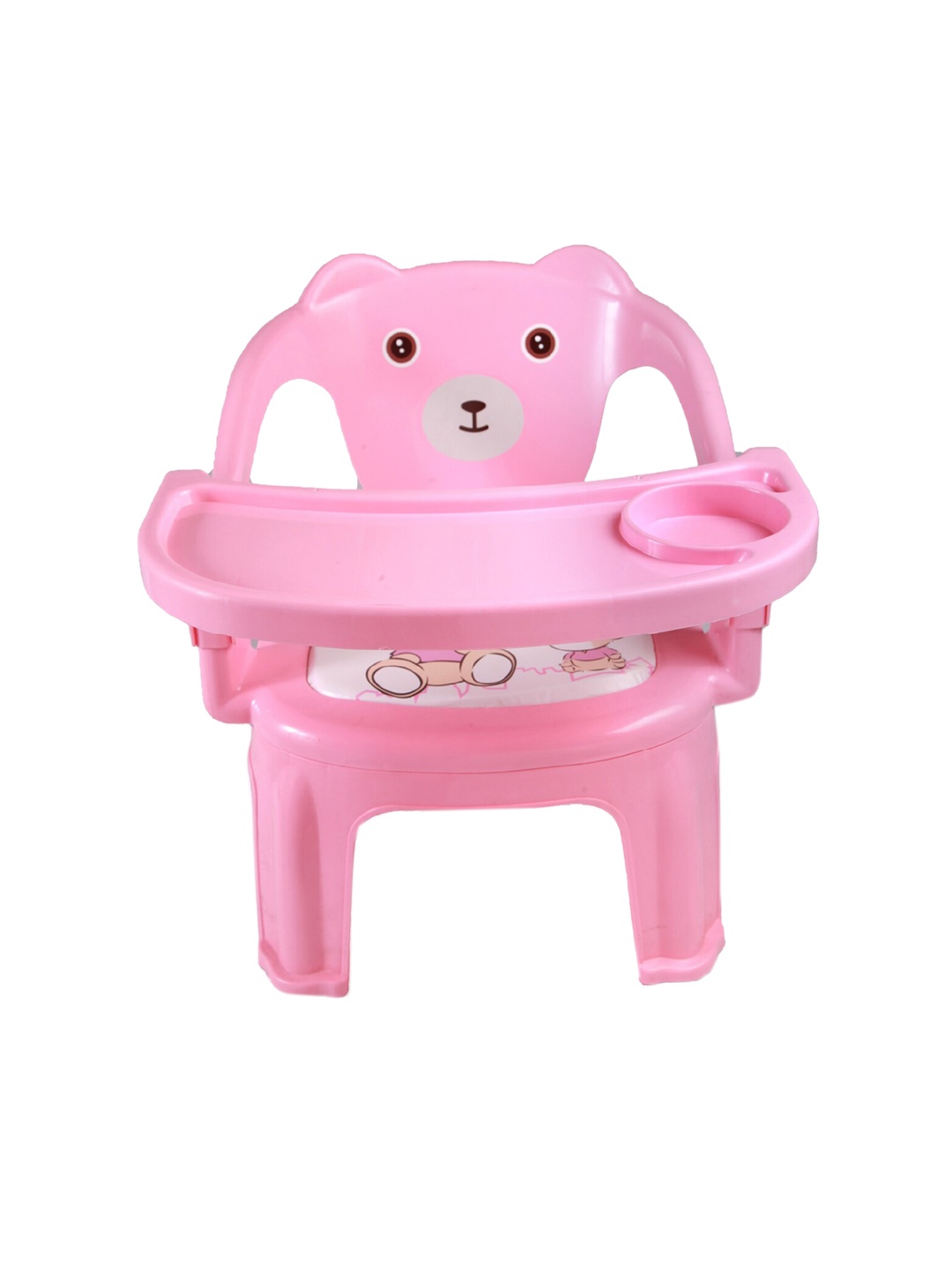 

Baby Moo Infant Kids Pink Naughty Bear Feeding Chair