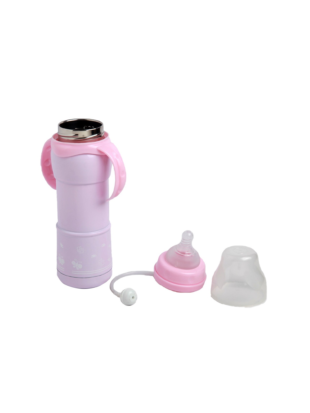 

Baby Moo Kids Pink Hold Me With 2 Hands Feeding Bottle