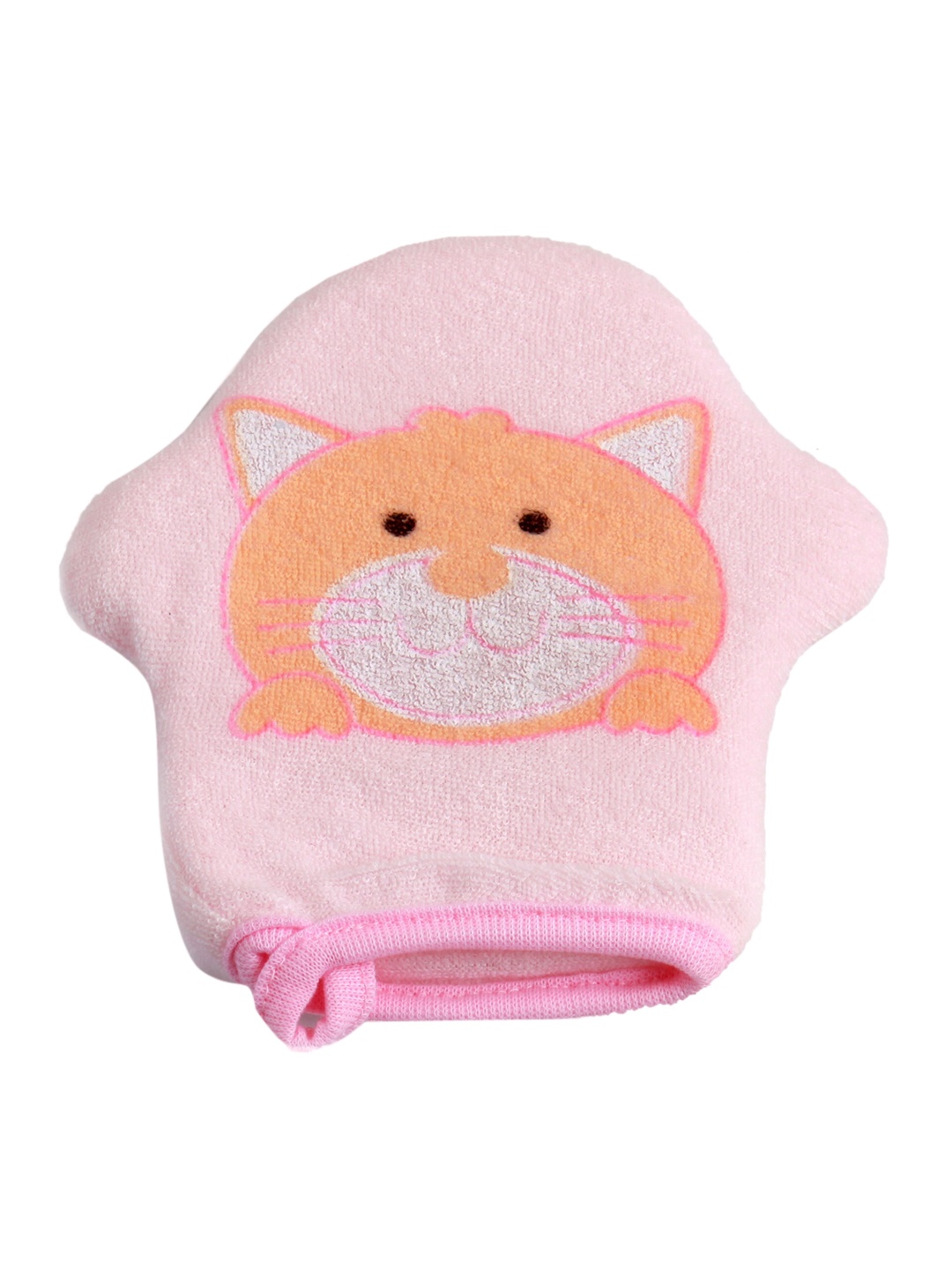 

Baby Moo Kids Pink Kitty Hand Glove Bath Sponge