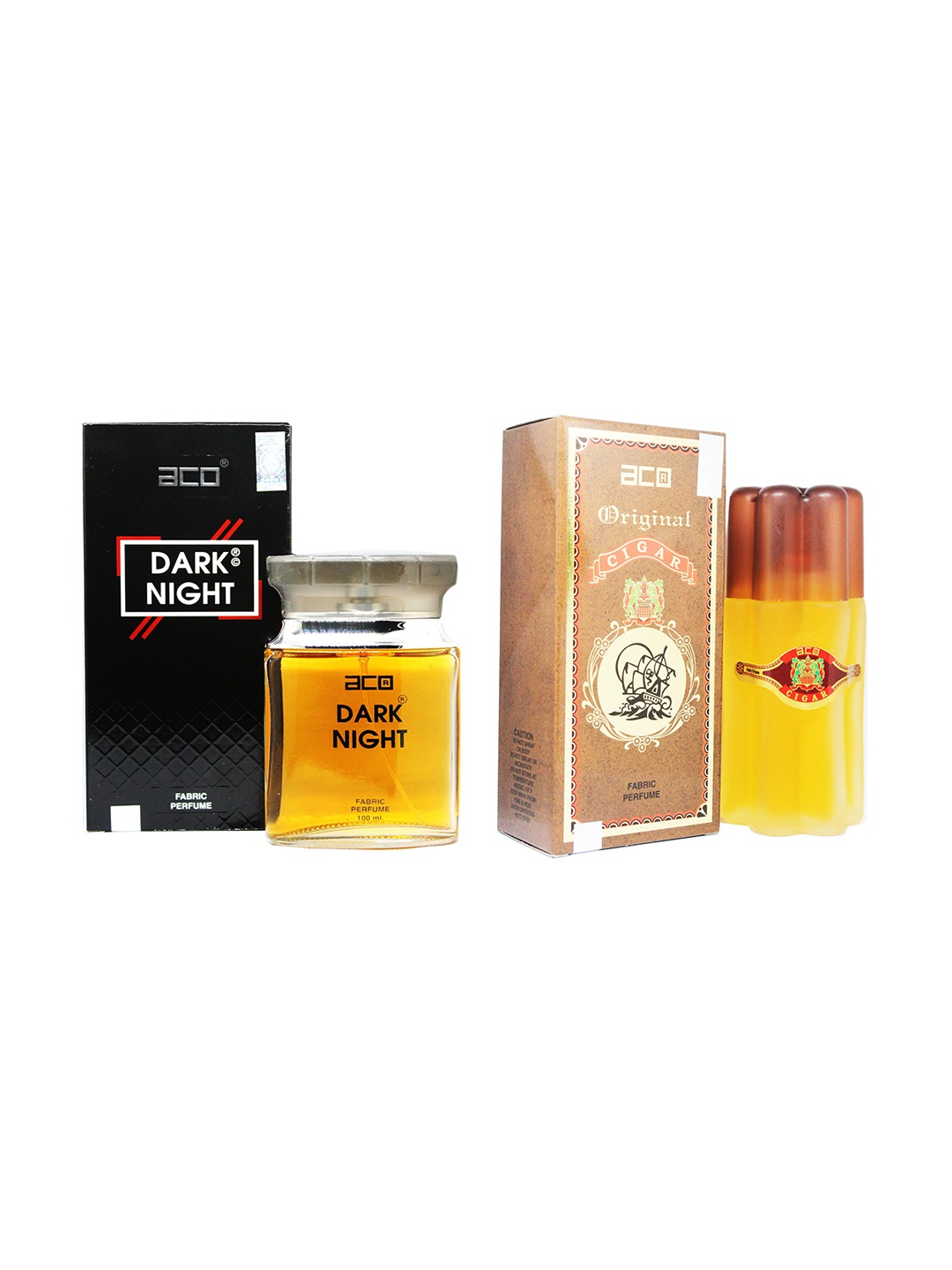 

aco PERFUMES Aco Cigar and Dark Night Perfume Combo set 200 ml, White