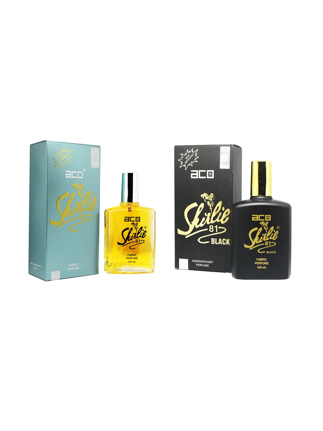 

aco PERFUMES Aco Shirlie and Shirlie Black Perfume Combo set 200 ml, White