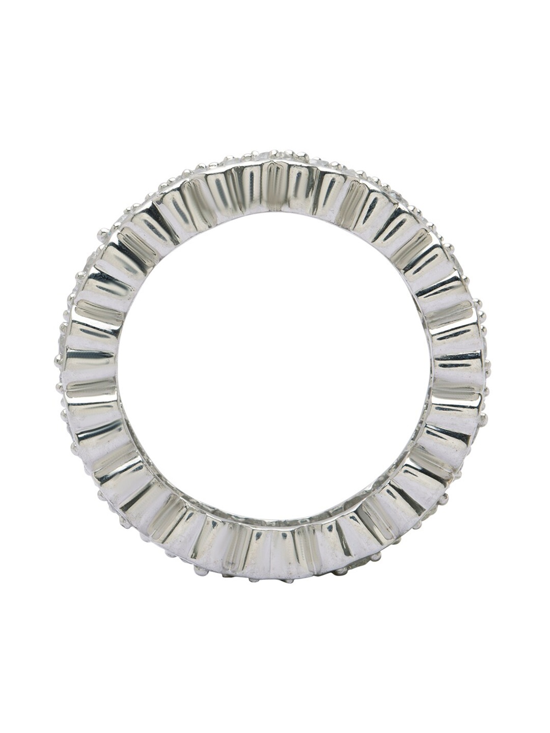 

ANAYRA Women White 925 Sterling Silver Finger Ring