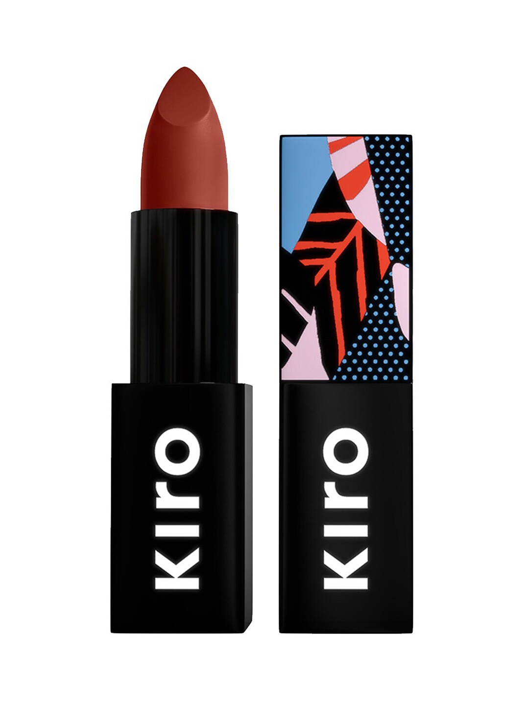 KIRO Lush Moist Matte Long Lasting Lipstick - Spicy Cinnamon, Brown