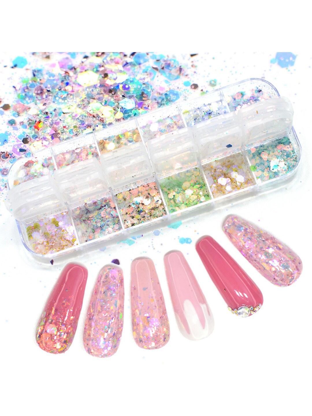 

S.A.V.I. DIY Nail Art Palette, Multi