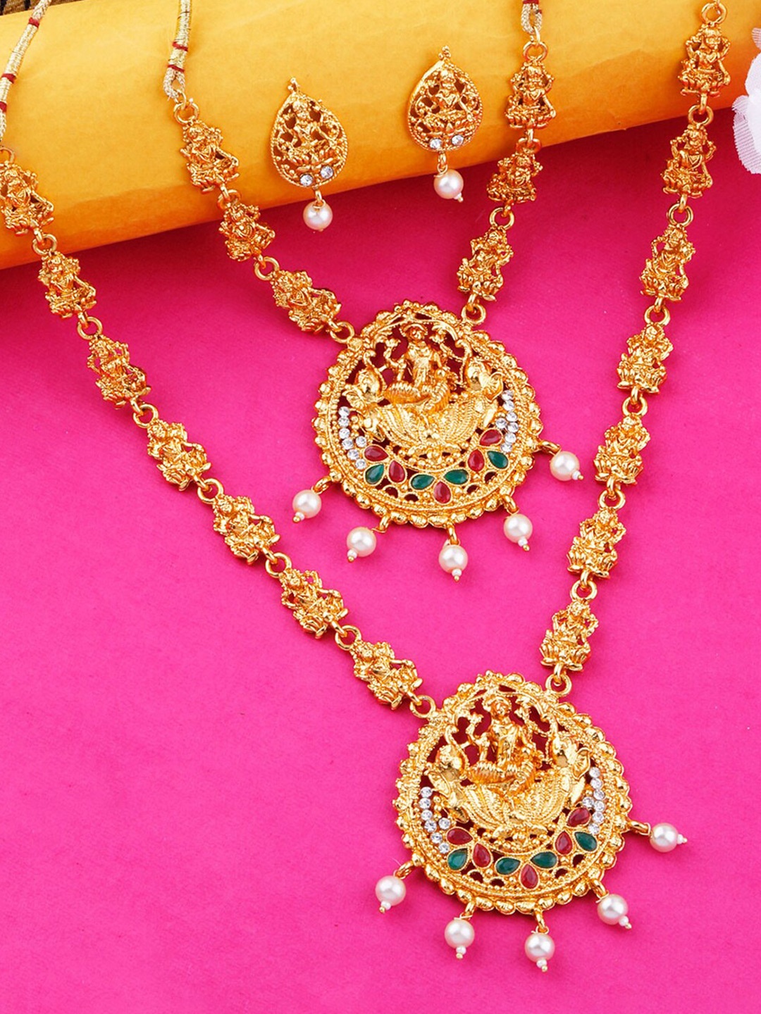 

Silver Shine Gold-Plated Jewellery Set