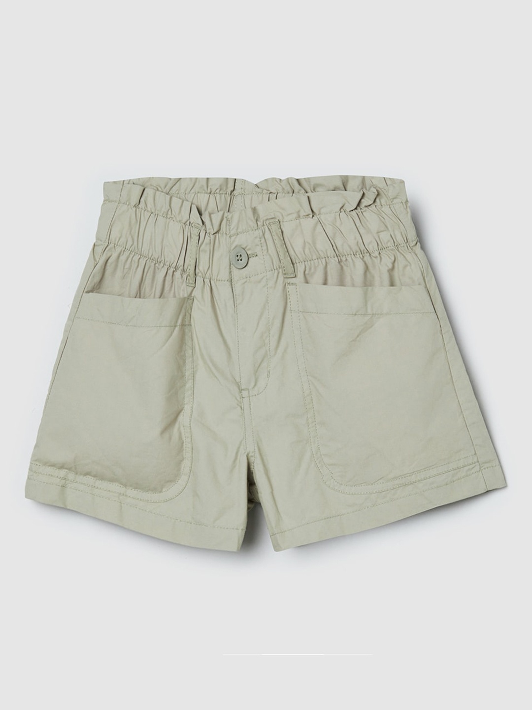 

max Girls Beige Shorts