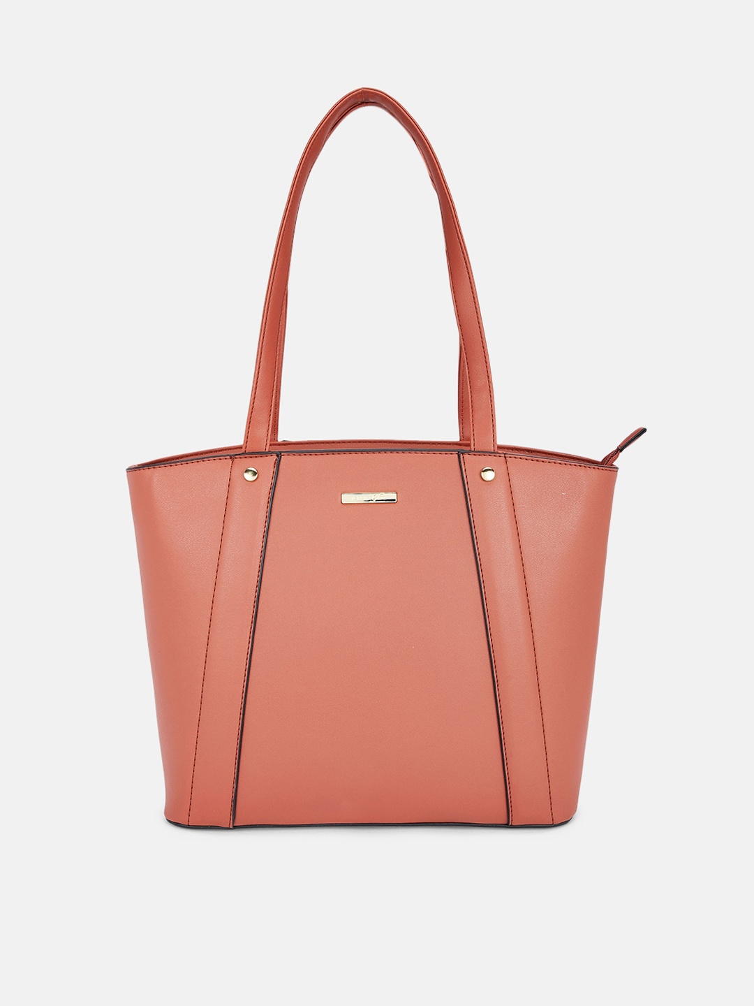 

Forever Glam by Pantaloons Tan Brown Solid Shoulder Bag