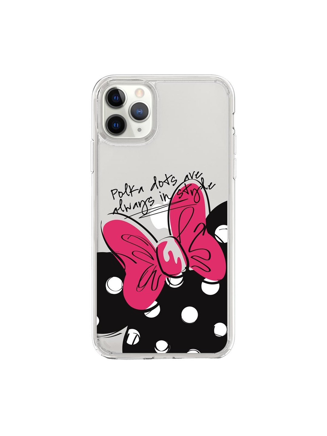 

macmerise Multicolored Polka Minnie iPhone 11 Pro Back Case, Multi