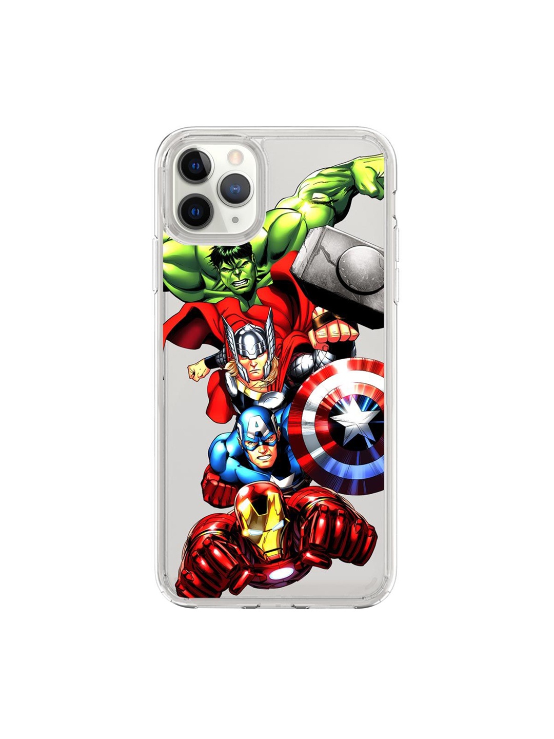 

macmerise Multicolored Avengers Fury iPhone 11 Pro Max Phone Case, Multi