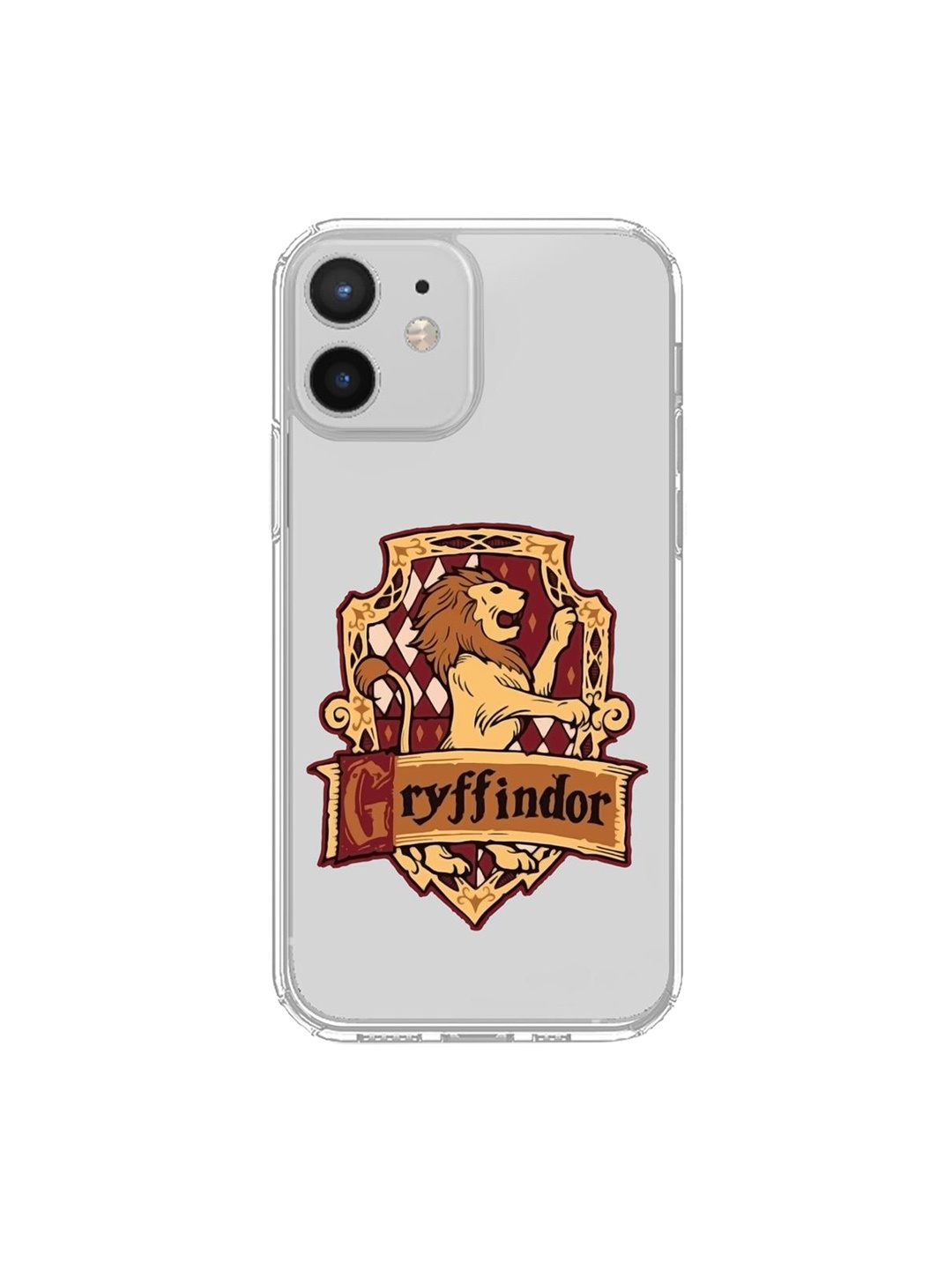 

macmerise White & Yellow Crest Gryffindor iPhone 12 Phone Case