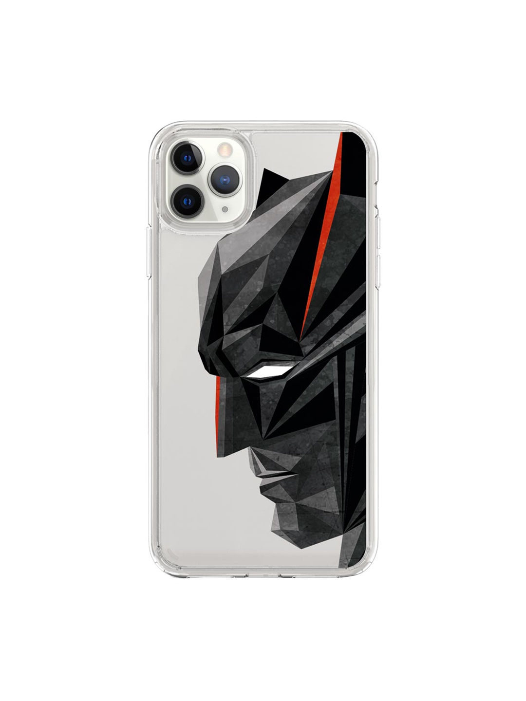 

macmerise Black & Red Batman Geometric iPhone 11 Pro Max Phone Case