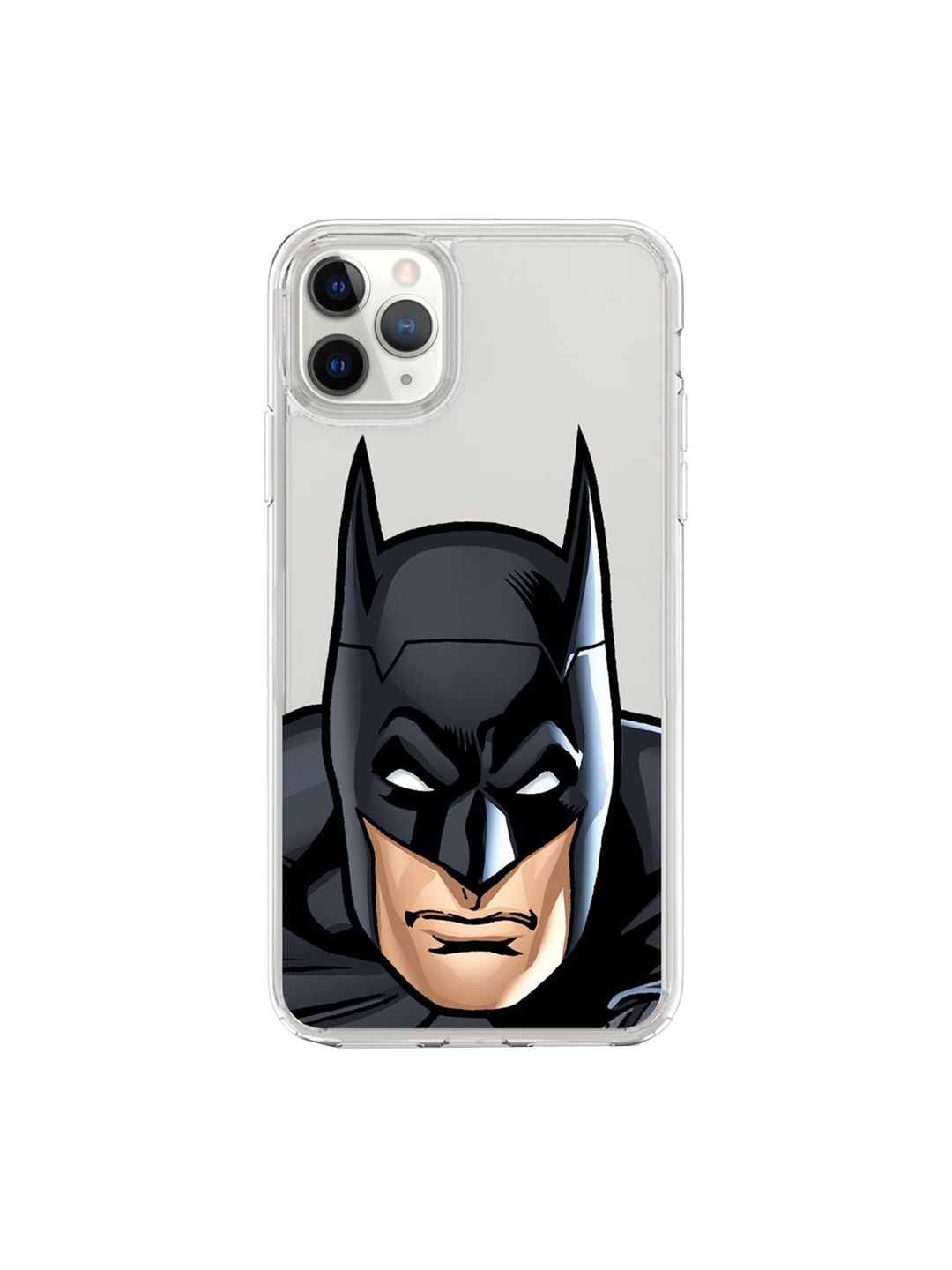 

macmerise Transparent & Black Fierce Batman iPhone 11 Pro Max Phone Case