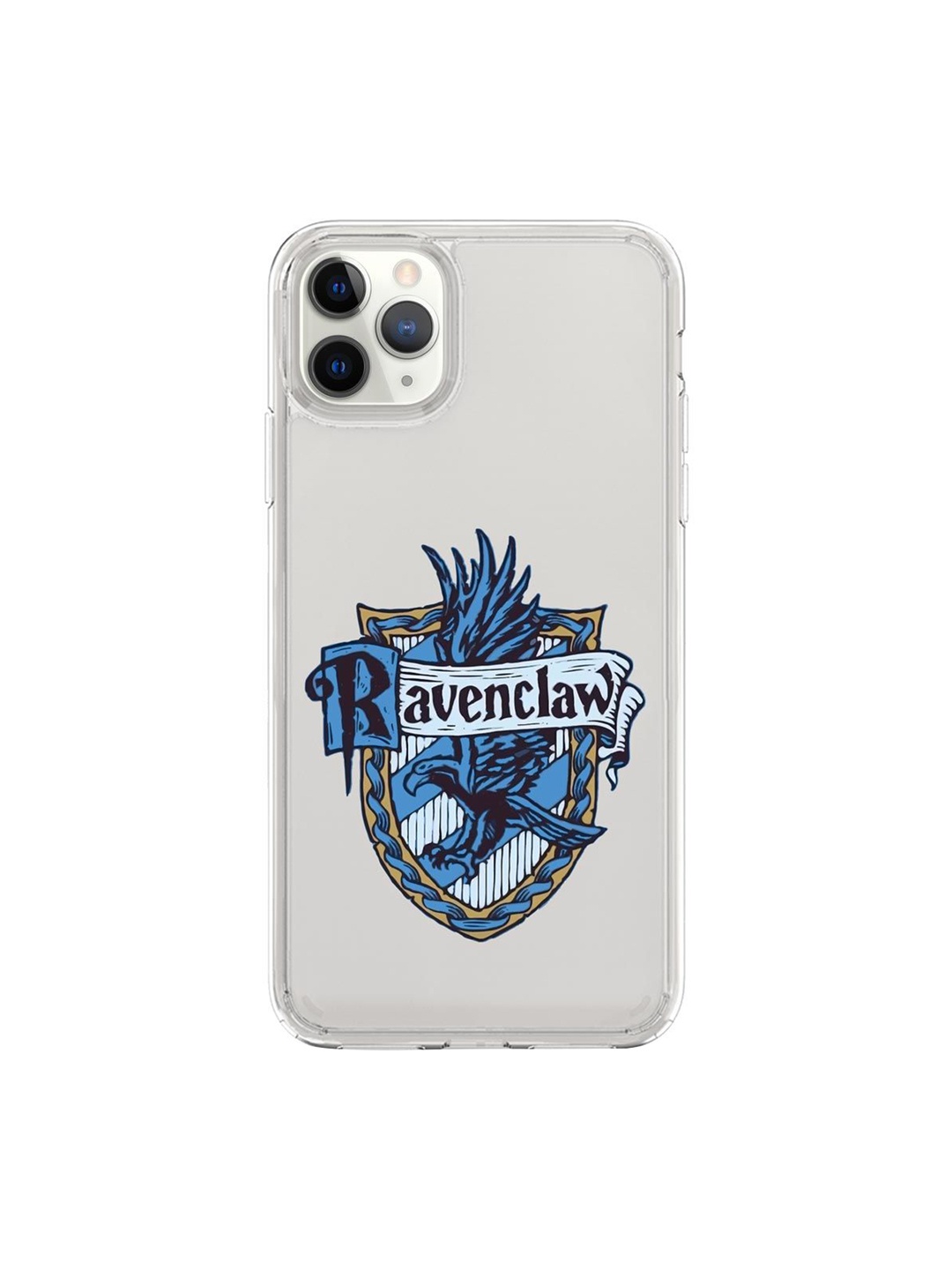 

macmerise Transparent & Blue Crest Ravenclaw Logo iPhone 11 Pro Max Phone Case