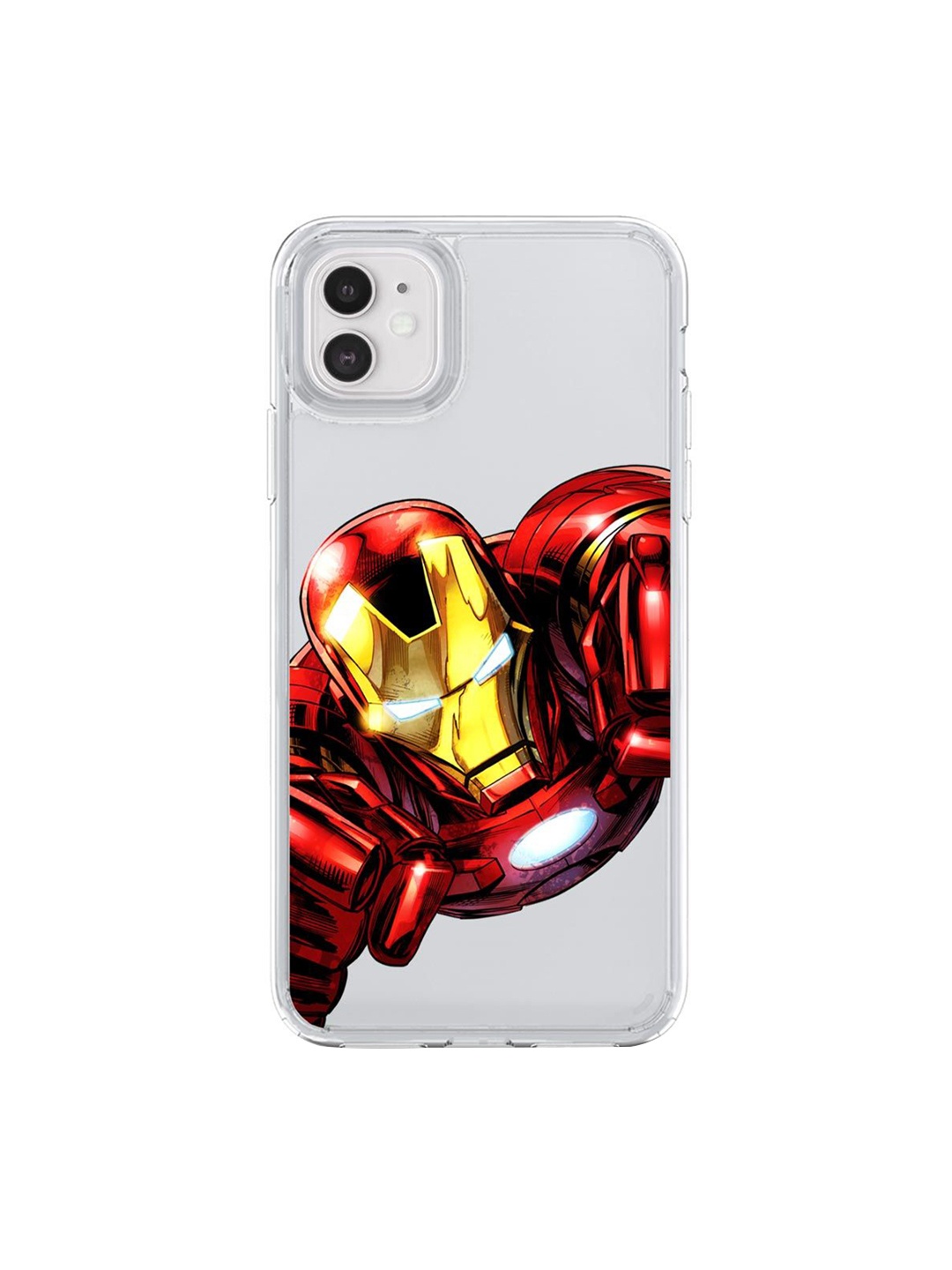 

macmerise Transparent & Red Ironvenger iPhone 11 Phone Case