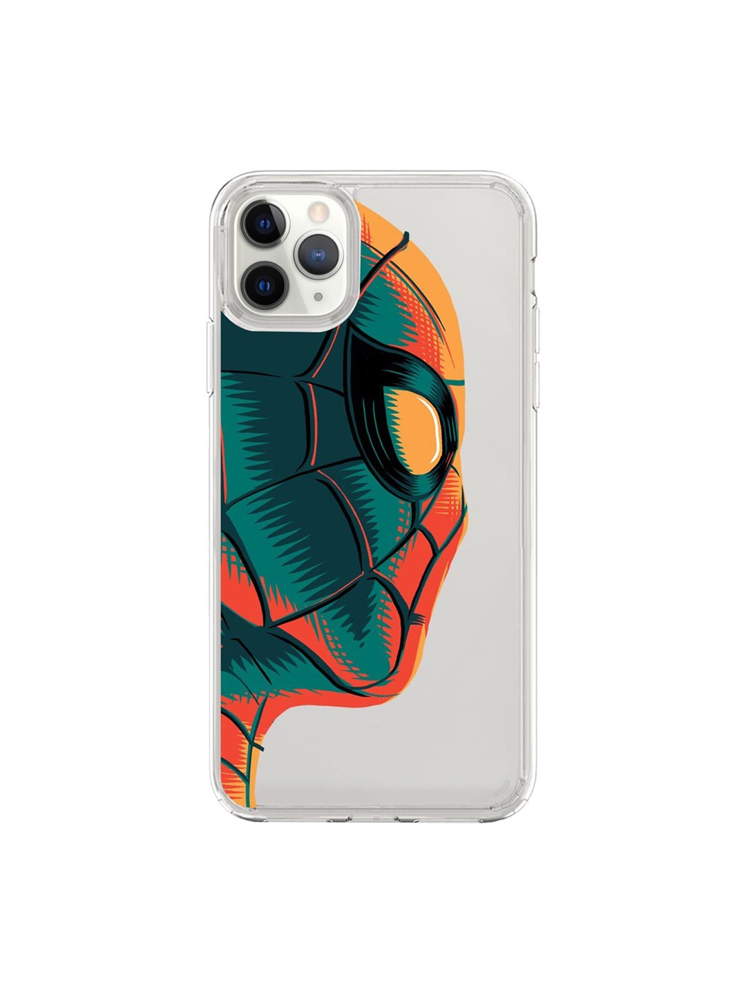 

macmerise Green & Orange Illuminated Spiderman iPhone 11 Pro Max Phone Case