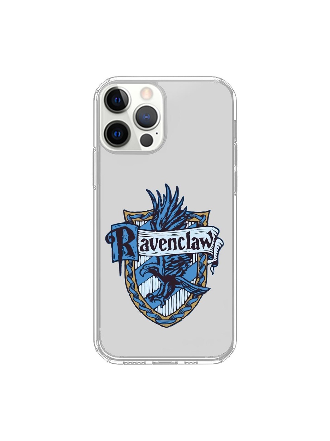 

macmerise Transparent & Blue Crest Ravenclaw iPhone 12 Pro Back Case