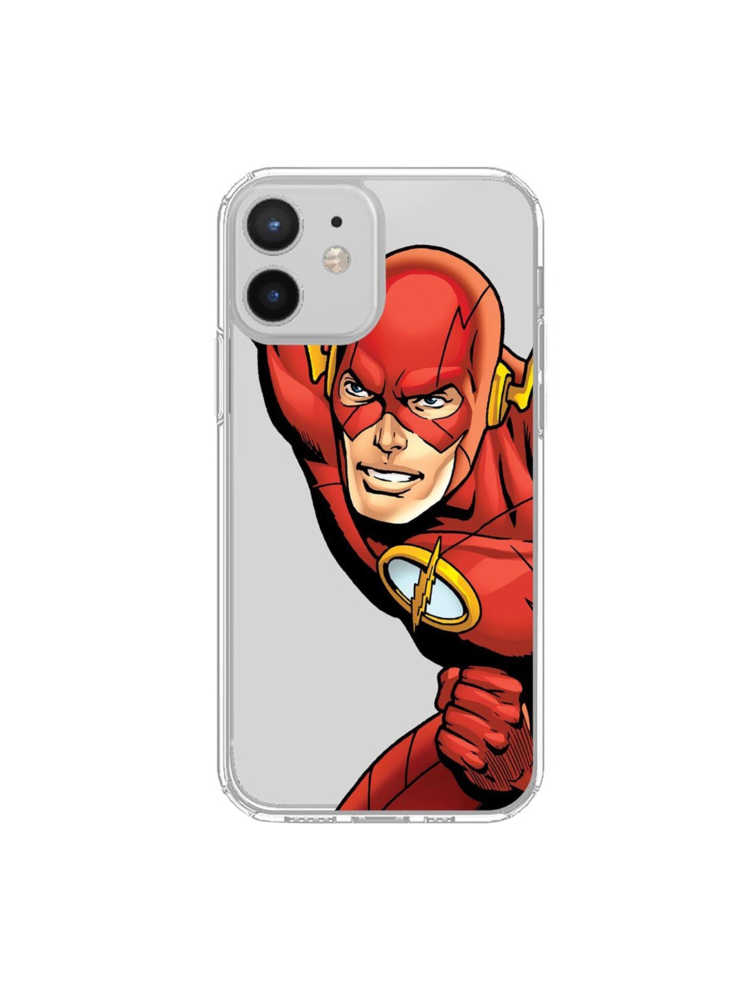

macmerise White & Red Fierce Flash iPhone 12 Mini Phone Case