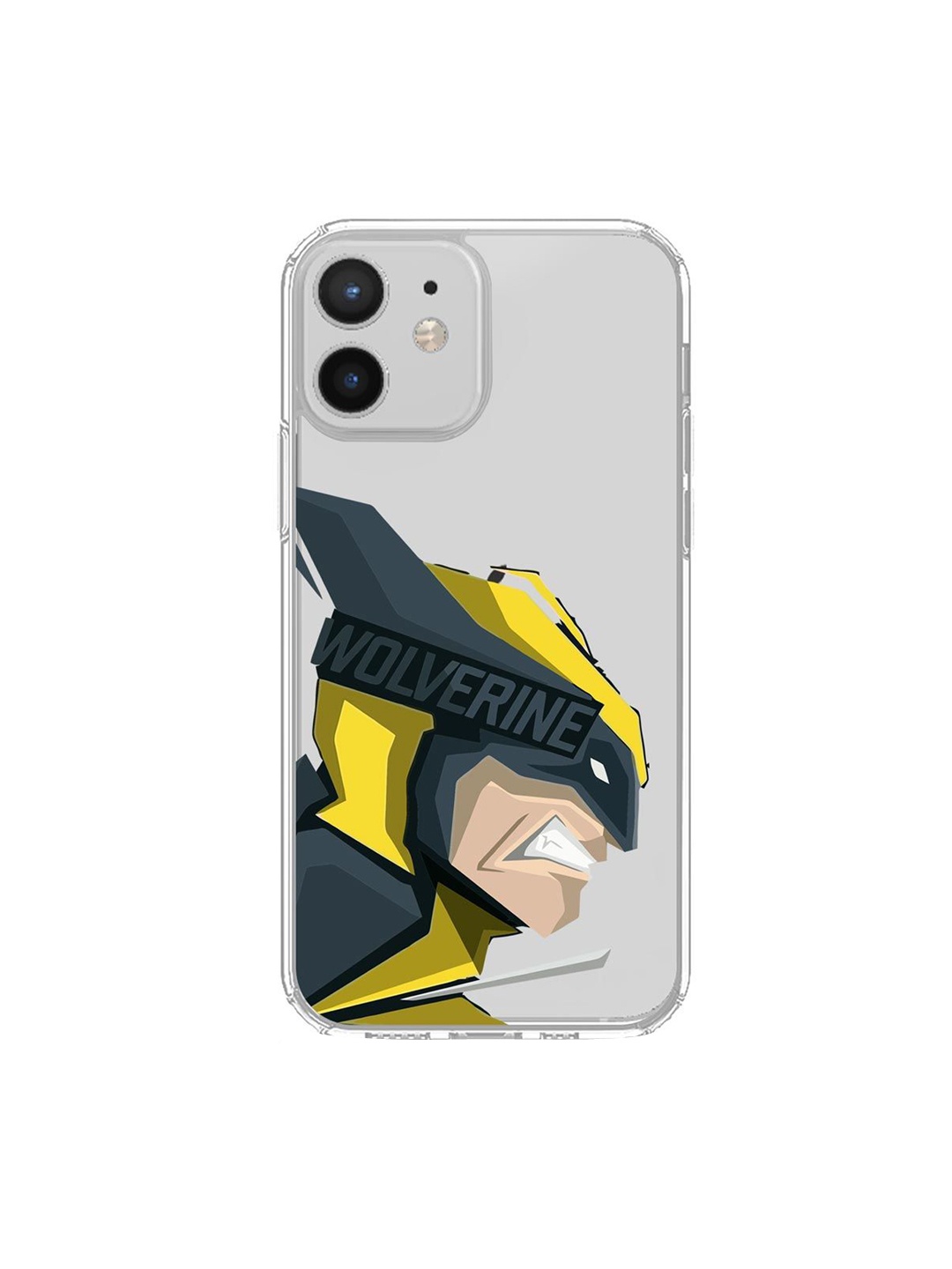 

macmerise Multicolored Dont Mess with Wolverine iPhone 12 Mini Phone Case, Yellow