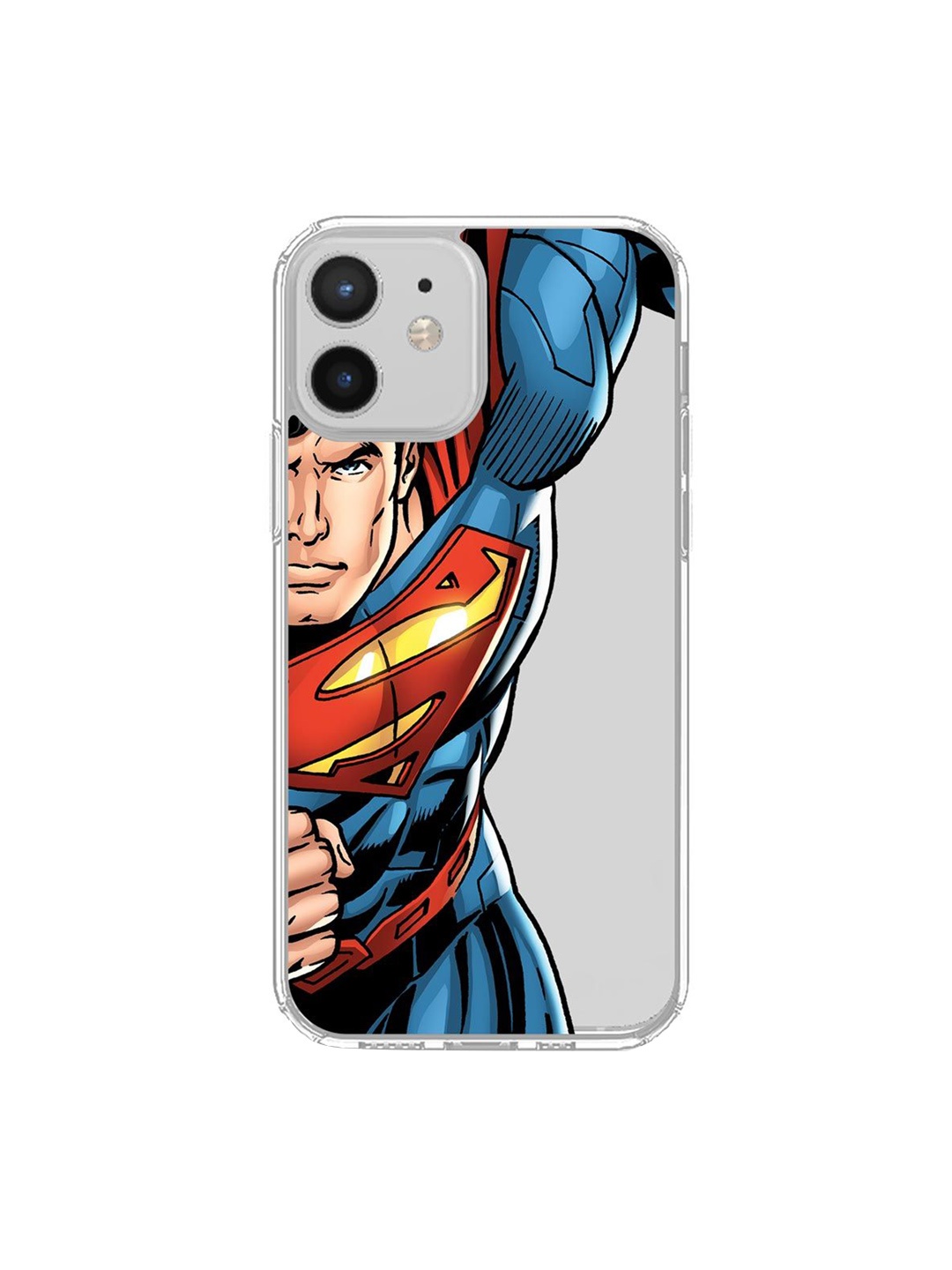 

macmerise Transparent & Blue Speed it like Superman iPhone 12 Mini Phone Case