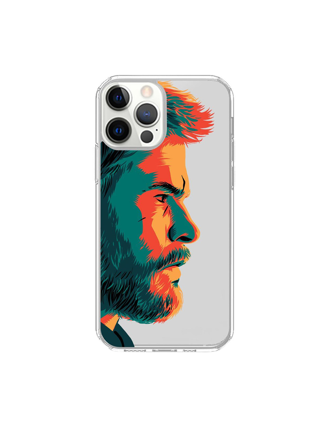 

macmerise Transparent & Orange Illuminated Thor iPhone 12 Pro Max Phone Case