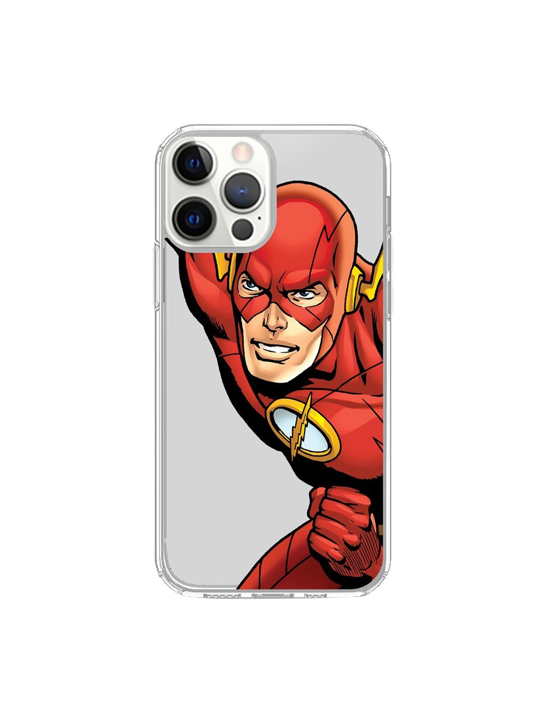 

macmerise White & Red Fierce Flash iPhone 12 Pro Max Phone Case