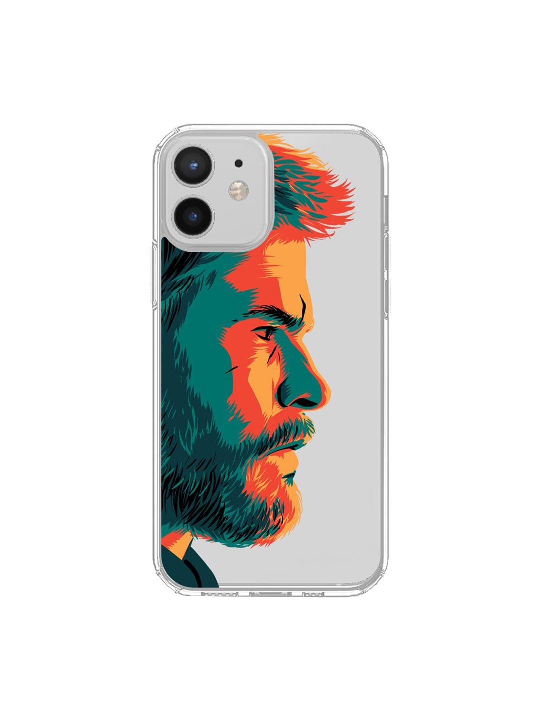 

macmerise Transparent & Orange Illuminated Thor iPhone 12 Mini Phone Case
