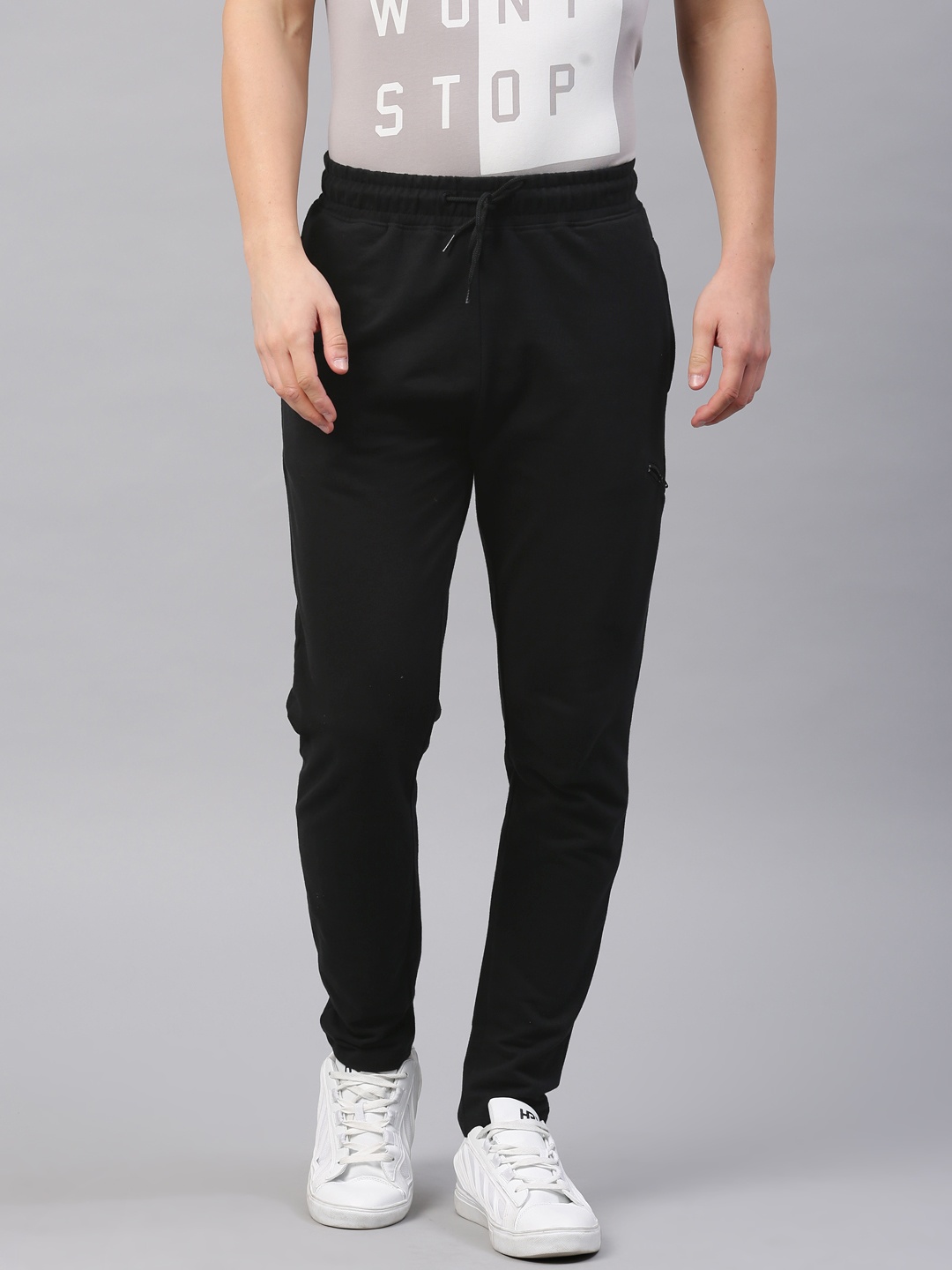 

HRX by Hrithik Roshan Black Active Track Pants