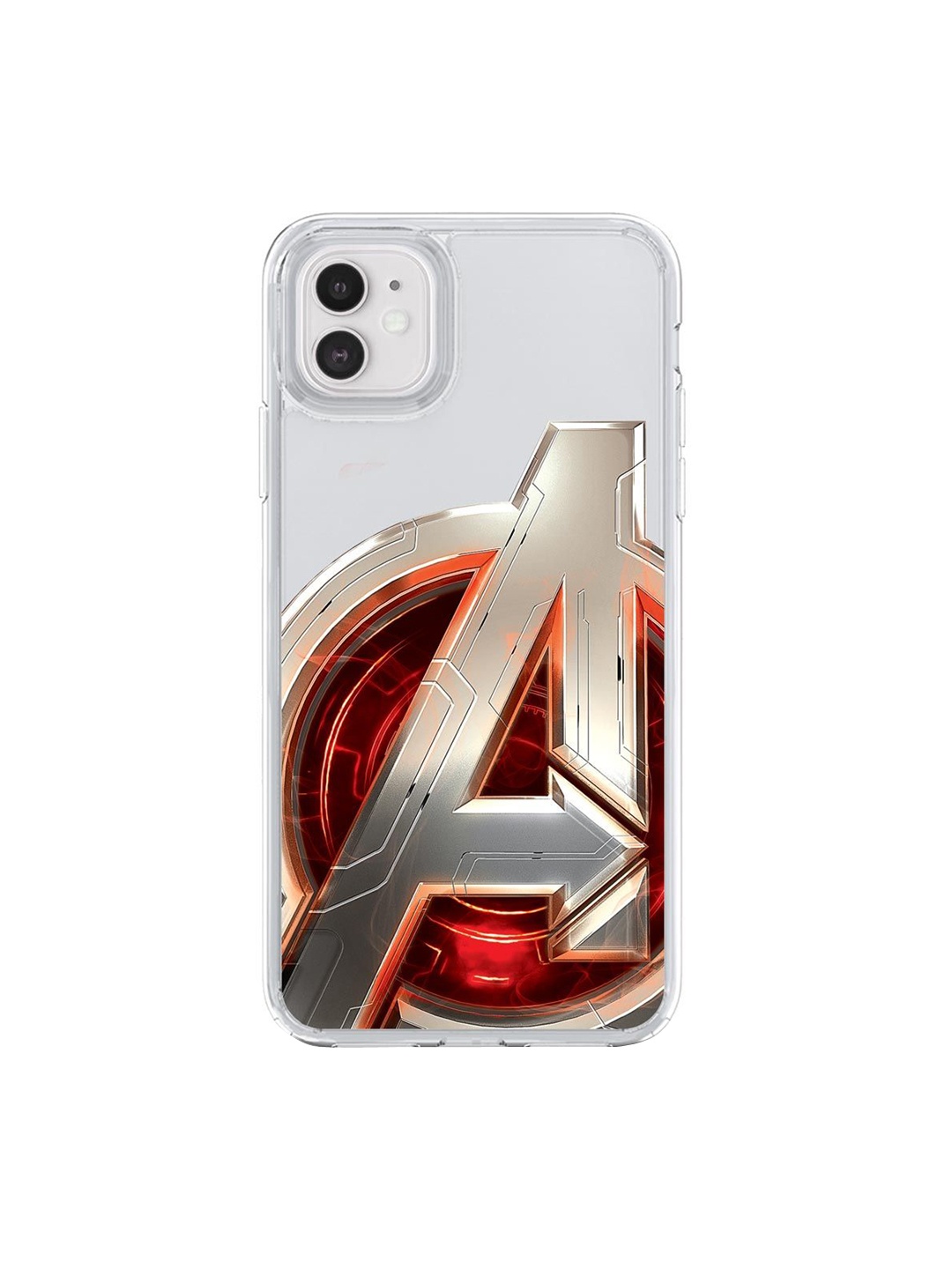 

macmerise Transparent & Red Avengers Version 2 iPhone 11 Phone Case