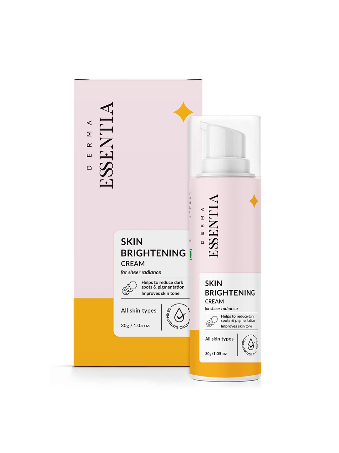 

DERMA ESSENTIA Skin Brightening Cream for Dark Spots & Pigmentation - 30g, White