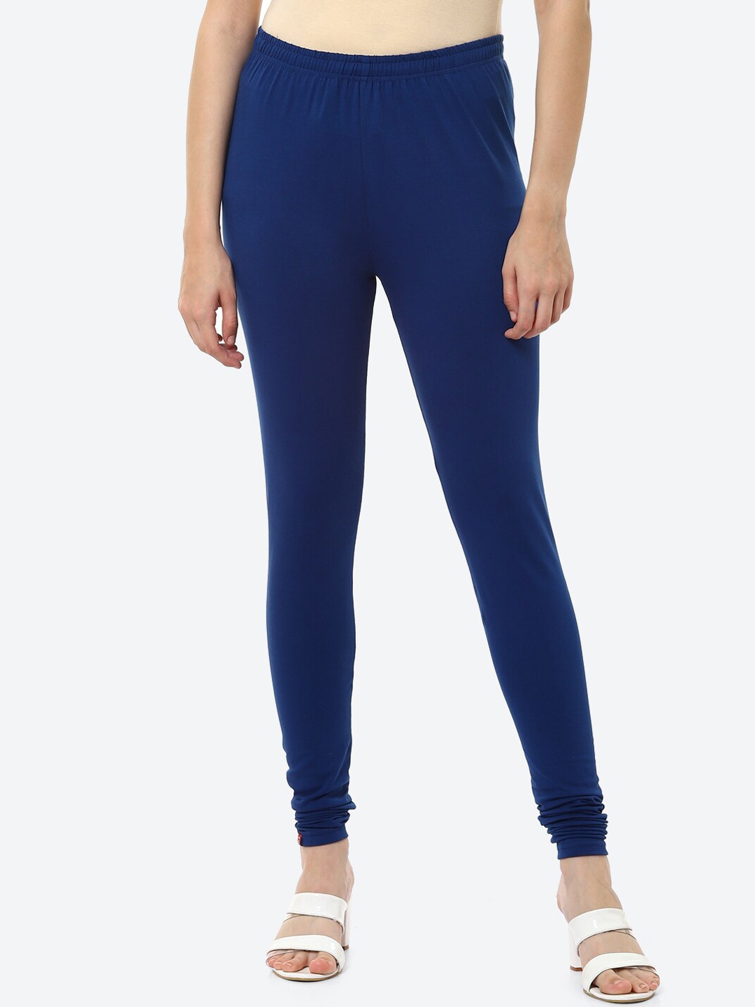 

Biba Women Blue Solid Slim Fit Churidar