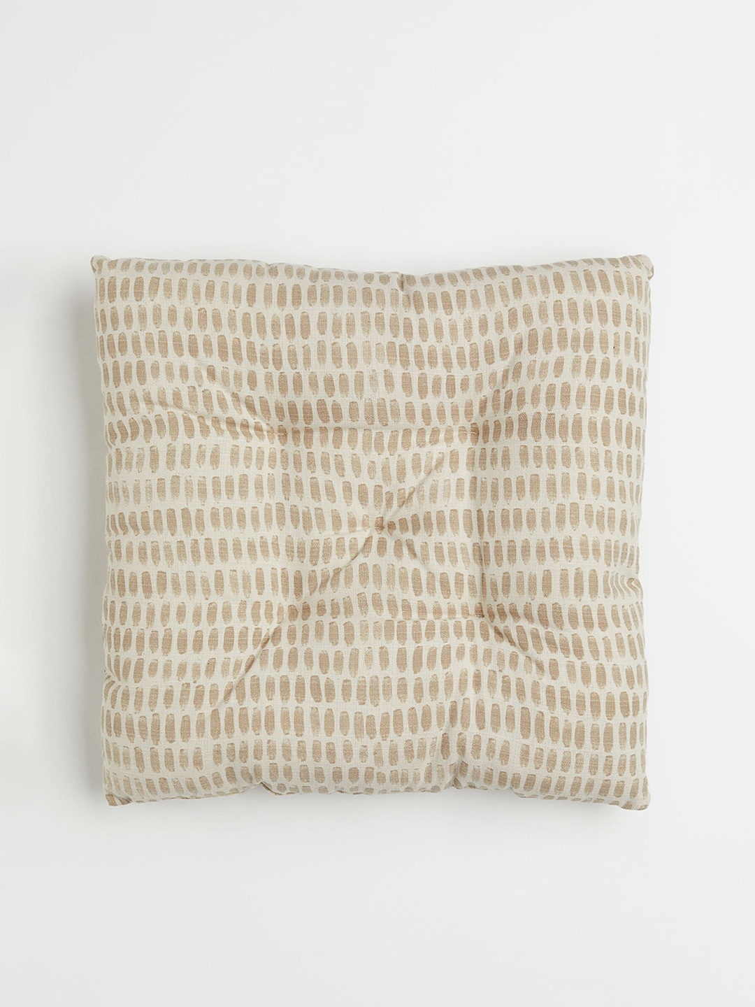 

H&M Grey Patterned Seat Cushion