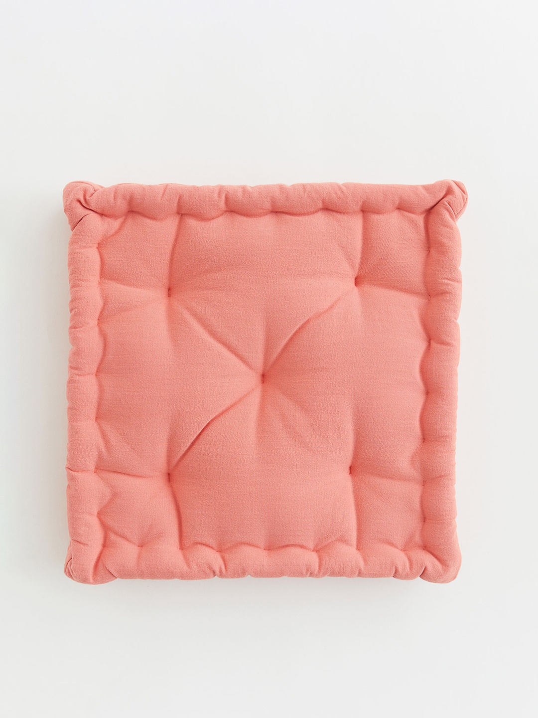 

H&M Pink Solid Seat Cushion