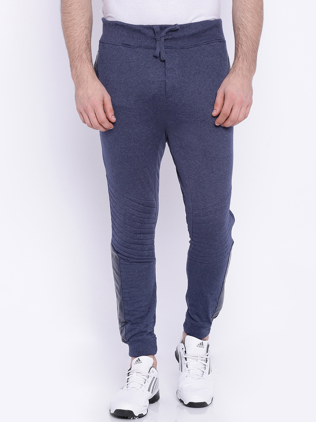 

Campus Sutra Blue Joggers