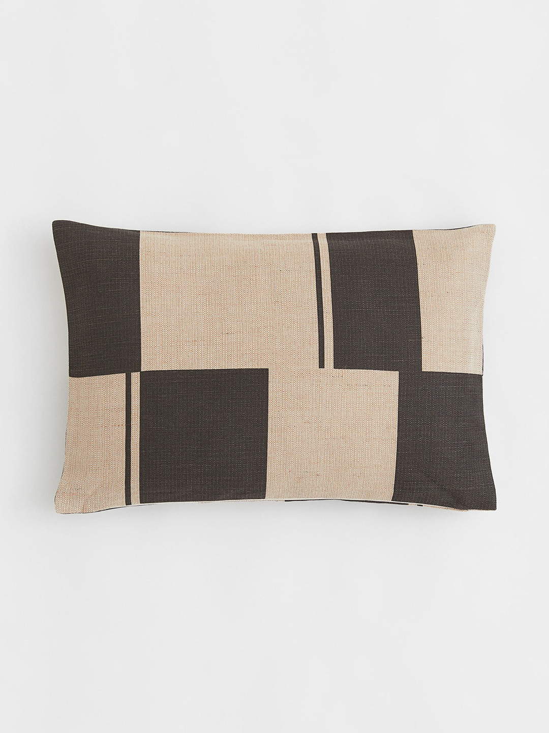

H&M Beige Jute-Blend Cushion Cover