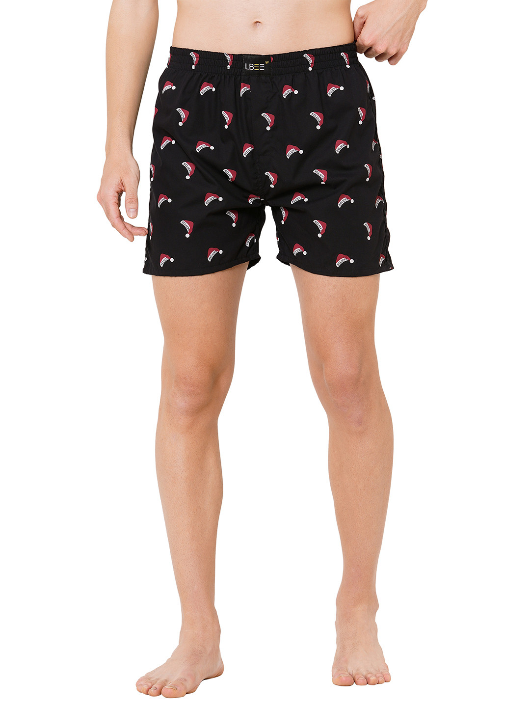 

LBEE Men Black Printed Cotton Boxers MCLB00704CT_XL