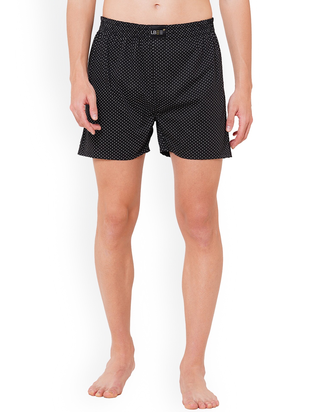 

LBEE Men Black Anti Bacterial Cotton Boxer MCLB00714CT_L